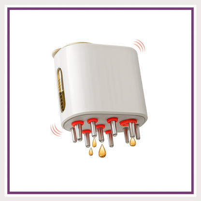 Electric Oil Applicator and Vibration Scalp Massager 2 in 1.